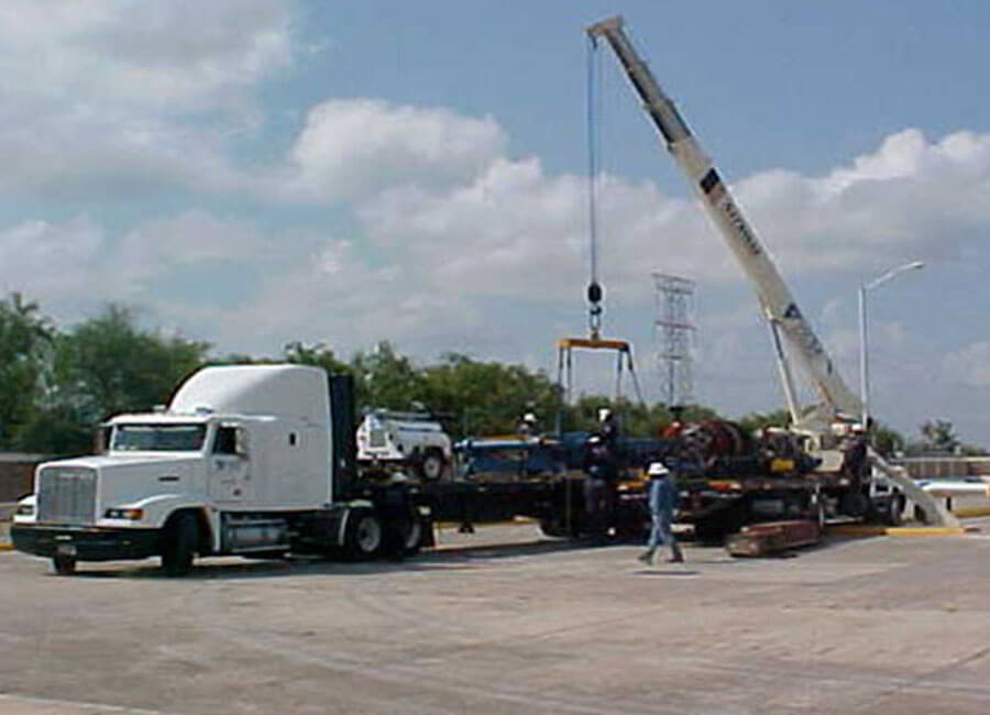 maniobras industriales con gruas